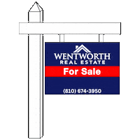 Realtor Sign Sticker by WentworthRealEstate