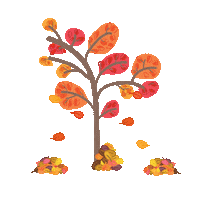 Fall Autumn Sticker by Peppa Pig