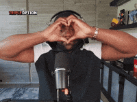 3xOptionShow love football heart nfl GIF