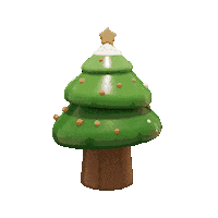 fof__ christmas 3d star xmas Sticker