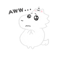 Aww Cu Sticker by Creative Unicorn