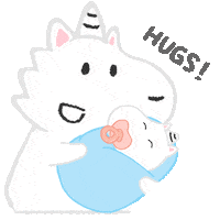 Baby Hugs Sticker by Creative Unicorn