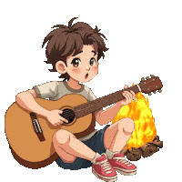 Marshmallows Lightening Bugs Sticker