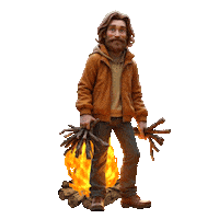 Marshmallows Lightening Bugs Sticker