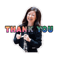 Thanks Smile Sticker by Musica Solis Productions