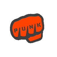 PUNKCROSSFIT crossfit punk punkcrossfit manchalaranja Sticker