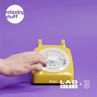 Calling Phone Call GIF by Relaxing Stuff