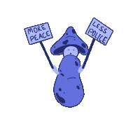 More Peace Love Sticker