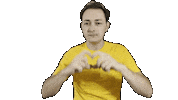 studiobarakcz love heart ted laska Sticker