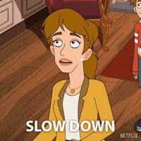Slow Down Katherine GIF by NETFLIX