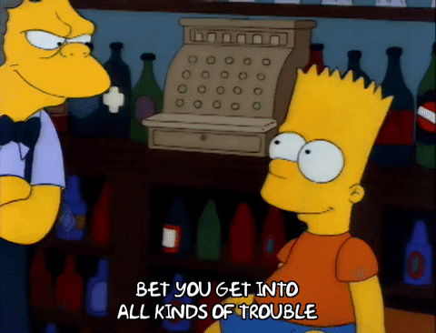 Happy Season 3 GIF by The Simpsons