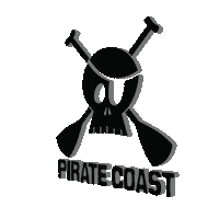 PirateCoastPaddle sup orange county kayaking paddleboard Sticker