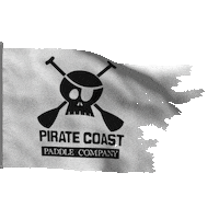 PirateCoastPaddle sup orange county kayaking paddleboard Sticker