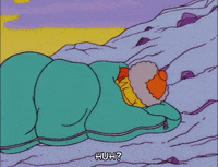 looking around wake up GIF