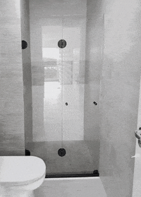 ideiaglass flex box banheiro dobradica GIF