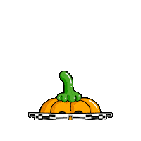 KitsaOnetoo halloween thug thuglife citrouille Sticker