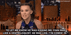 fallontonight stranger things tonight show millie bobby brown GIF