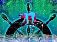 Polar Bear Cool Story Bro GIF by The LSD Hotel