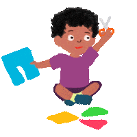 Basteln Sticker by Carlsen Kinderbuch