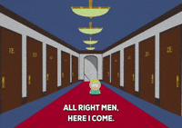 butters stotch running GIF by South Park 