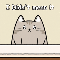 Sorry Cat GIF by MESA My Emotional Support Animal