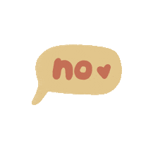 No Thank You Sticker
