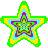 excited star struck Sticker
