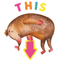 Look Swipe Up Sticker by Taína Almodóvar