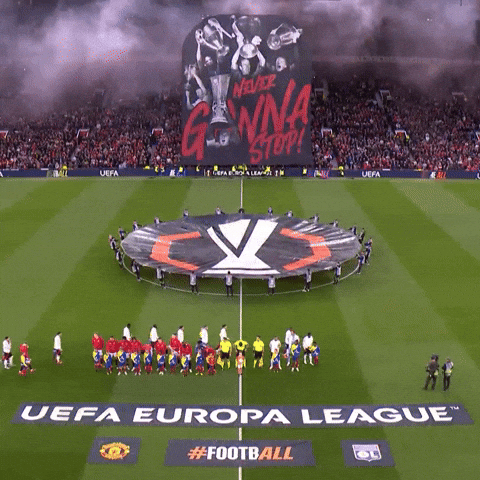 Europa League Flag GIF by Manchester United