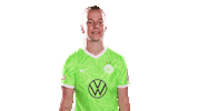 Check This Out Look Here Sticker by VfL Wolfsburg