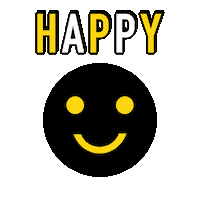 happy black owl Sticker by GUARANA