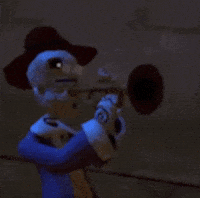 Skeleton Jazz GIF