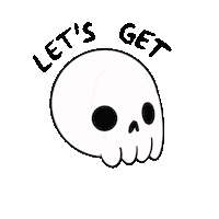Halloween Blushing Sticker