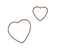 In Love Hearts Sticker