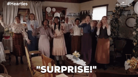 Surprise Hearties GIF by Hallmark Channel