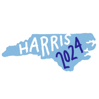 North Carolina Go Vote Sticker by Creative Courage