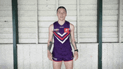 Shock Omg GIF by Fremantle Dockers