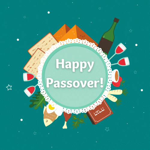 Happy Passover GIF by Dermaspark - Find & Share on GIPHY