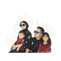 Family Eid Mubarak Sticker