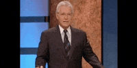 Alex Trebek GIF by Jeopardy!