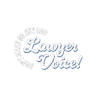 Law Voice Sticker by wettermarkkeith