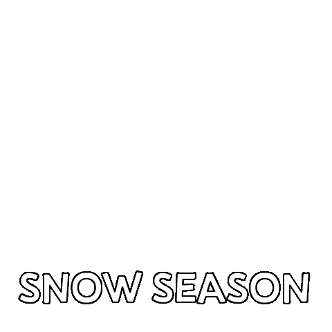 Snow Winter Sticker by Ordinary Frends