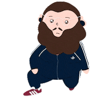 peter oswald illustration Sticker