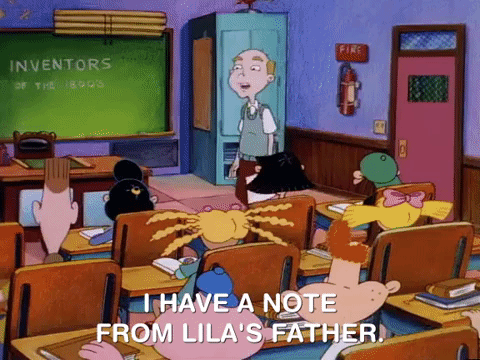 hey arnold nick splat GIF