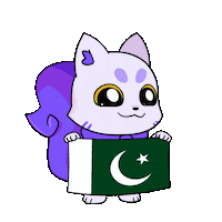 Flag Cricket Sticker by Lucky Kat Studios