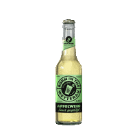 BORN_IN_THE_WETTERAU prost hessen schnaps apfelwein Sticker