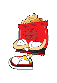 Happy Character Sticker by Nongshim Global