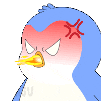 Angry Fight Sticker by Pudgy Memez