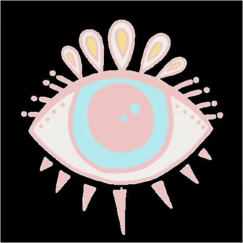 jarofheartsyoga eye watching thirdeye evileye GIF