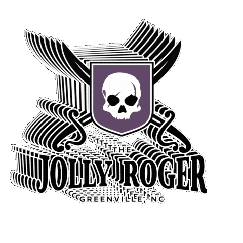 liveatjollyroger ecu east carolina pirate nation greenville nc Sticker